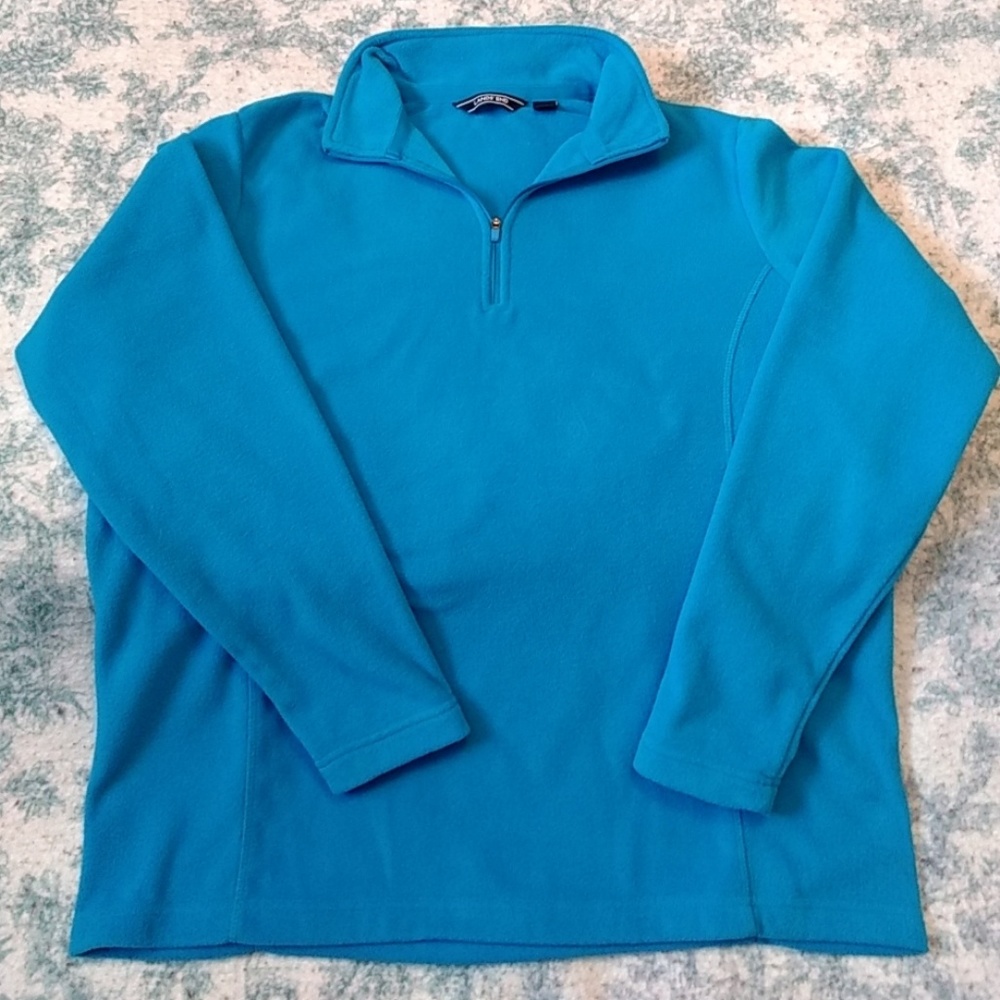 Tourquoise fleece top